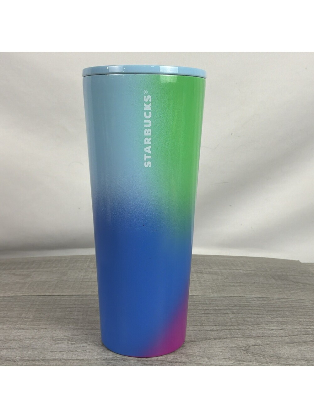 Starbucks 2023 Rainbow Ombre Stainless Steel Tumbler 24 oz Venti